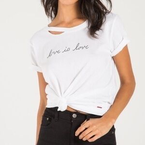 n:PHILANTHROPY Harlow Distressed BFF Love Is Love